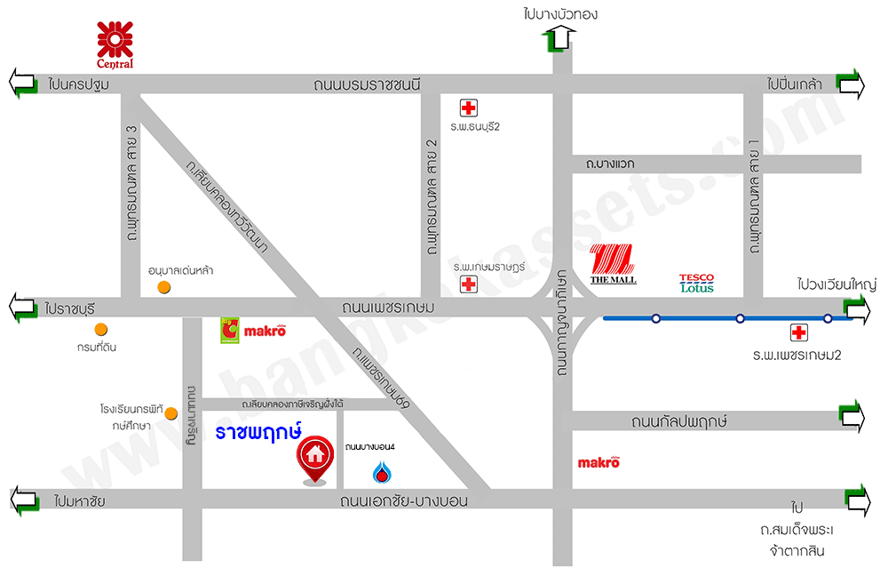 บ้านมือสองตกแต่งใหม่ โครงการ ราชพฤกษ์ บางบอน4 เนื้อที่ 102.8 ตร.ว. ฟังก์ชัน 4 ห้องนอน 3 ห้องน้ำ จอดรถได้ 2 คัน บนพื้นที่ใช้สอย 231.6 ตร.ม. บนทำเลศักยภาพ เชื่อมต่อหลายเส้นทาง ใกล้เดอะมอลล์บางแค จุดขึ้นทางด่วน "พระราม2" และรถไฟฟ้าสายสีน้ำเงิน "สถานีหลักสอง"